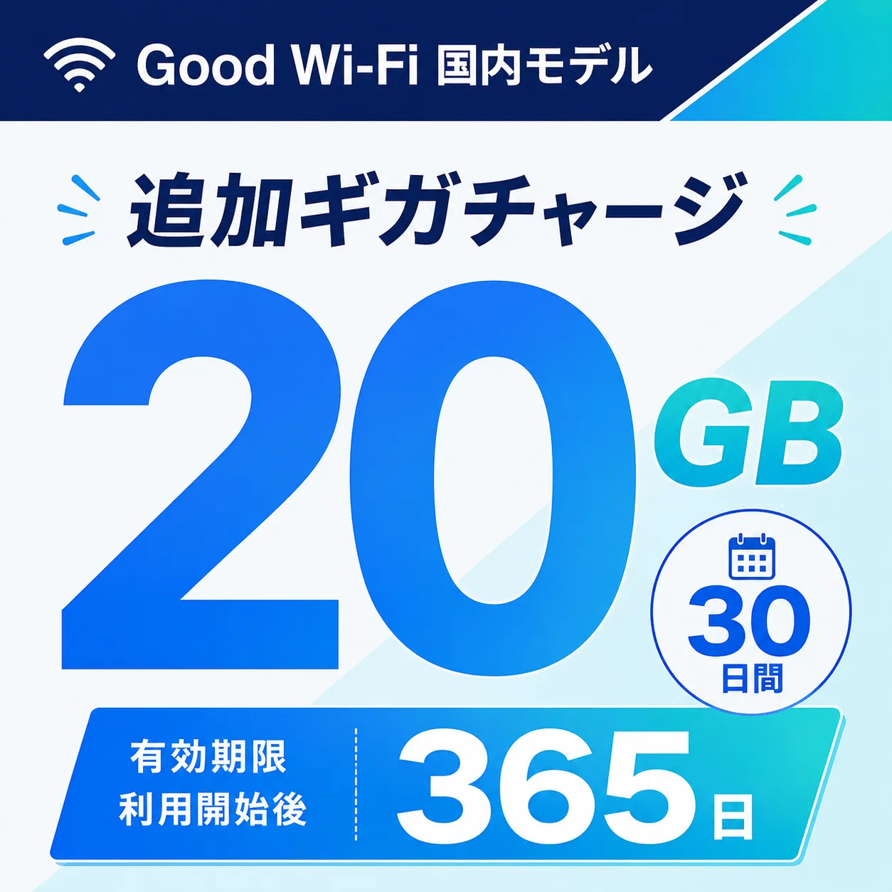 20GB / 30日間
